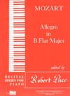 Allegro in Bb Major — Cover