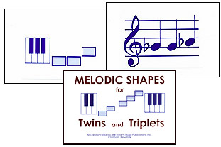 Flashcards: Melodic Shapes for Twins and Triplets