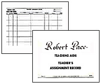 Teacher's Assignment Record