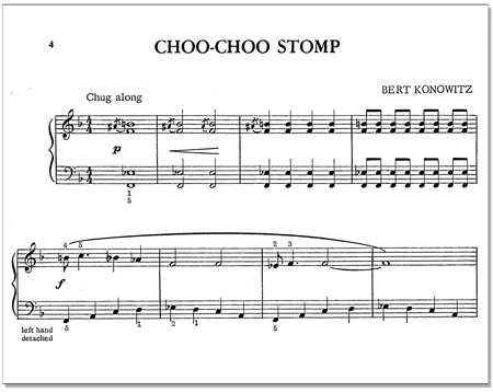 Choo Choo Stomp-EZ Jazz Piano Solo