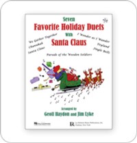 Level 4/5: SEVEN FAVORITE HOLIDAY DUETS w/CD