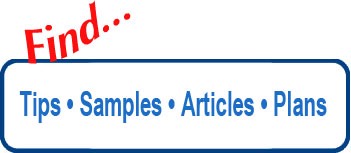 Find Tips Samples Articles Plans