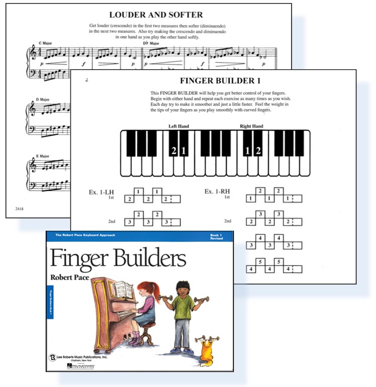Finger Builders Book 1 - Revised, with Sample Pages