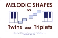 Melodic Shapes for Twins & Triplets Flashcards