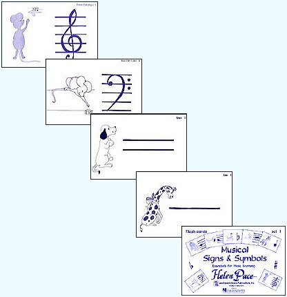 Sample Musical Signs & Symbols Flashcards - Set 1