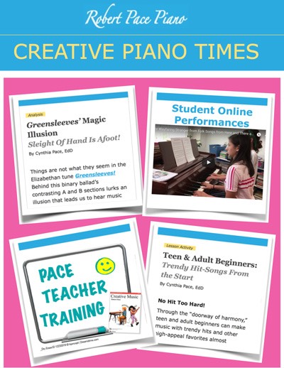 Creative Piano Times August 2018