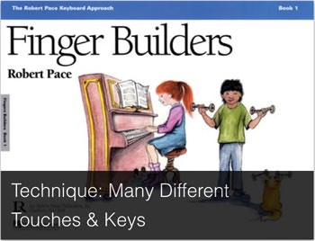 Pace Finger Builders-Technique Many Keys