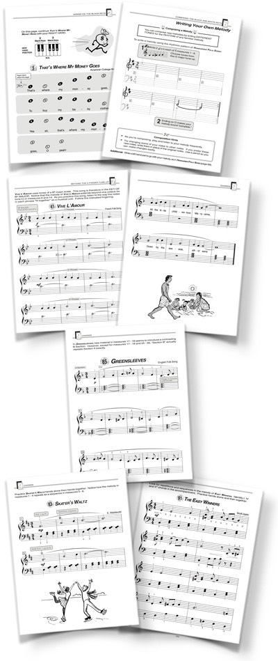 Piano Plain & Simple sample pages 400w