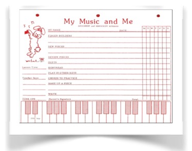 My Music and Me Manuscript & Assignment Diary